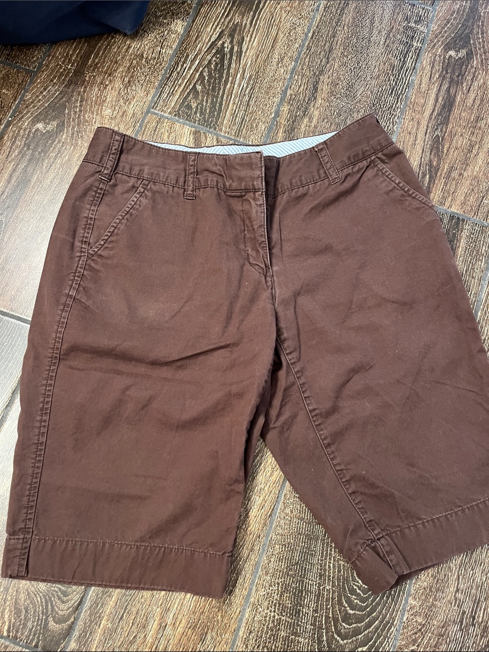 Tommy Hilfiger Women's Brown Bermuda Shorts